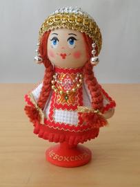 Кукла в чувашском костюме